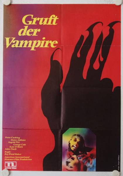 The Vampire Lovers original release german movie poster